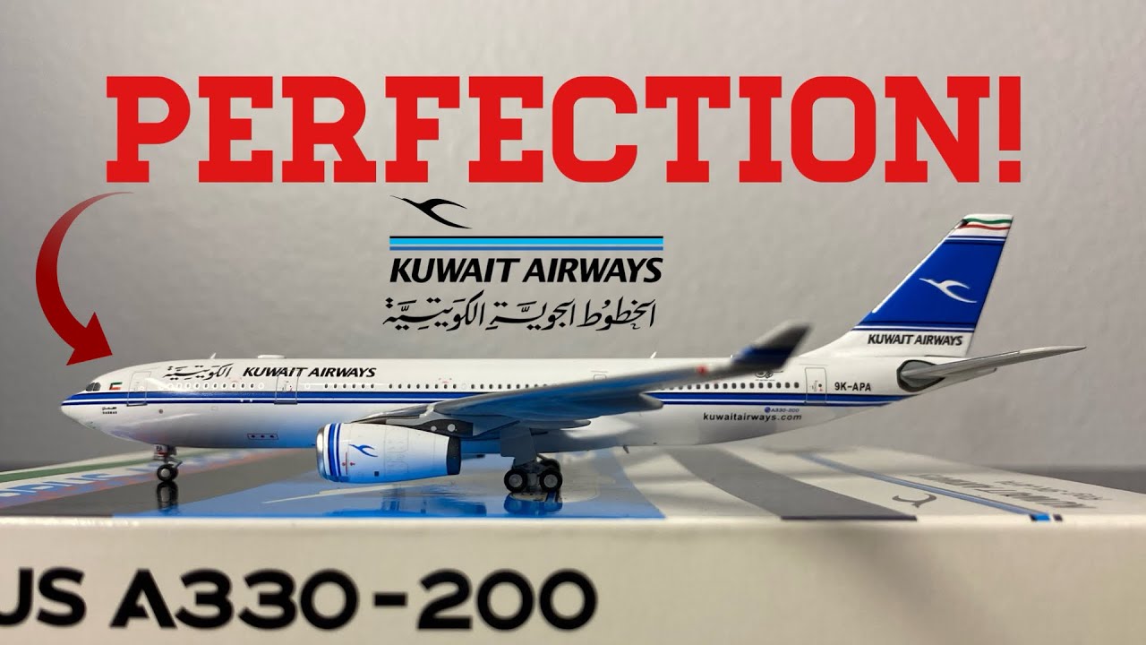 PERFECTION! | Unboxing and Reviewing a Kuwaiti Airways A330-200 Made by NG models | 1:400 | Diecast