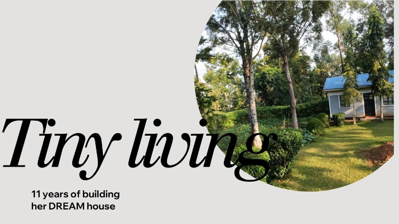 She built a TINY house in rural Kenya for over 11 years#tinyhome