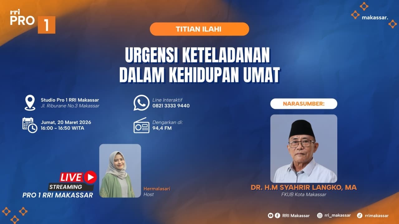 Urgensi Keteladanan Dalam Kehidupan Umat || Jum'at, 20 Maret 2026