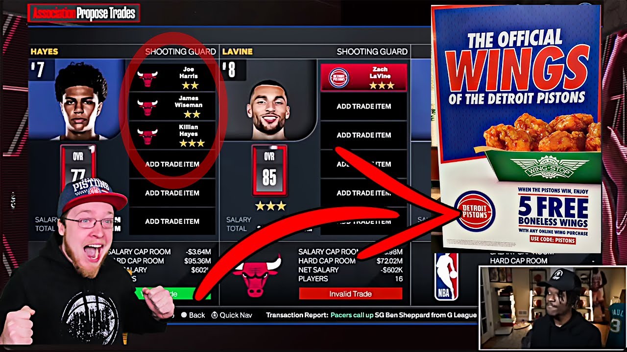 Реакция на перестройку KOT4Q Detroit Pistons