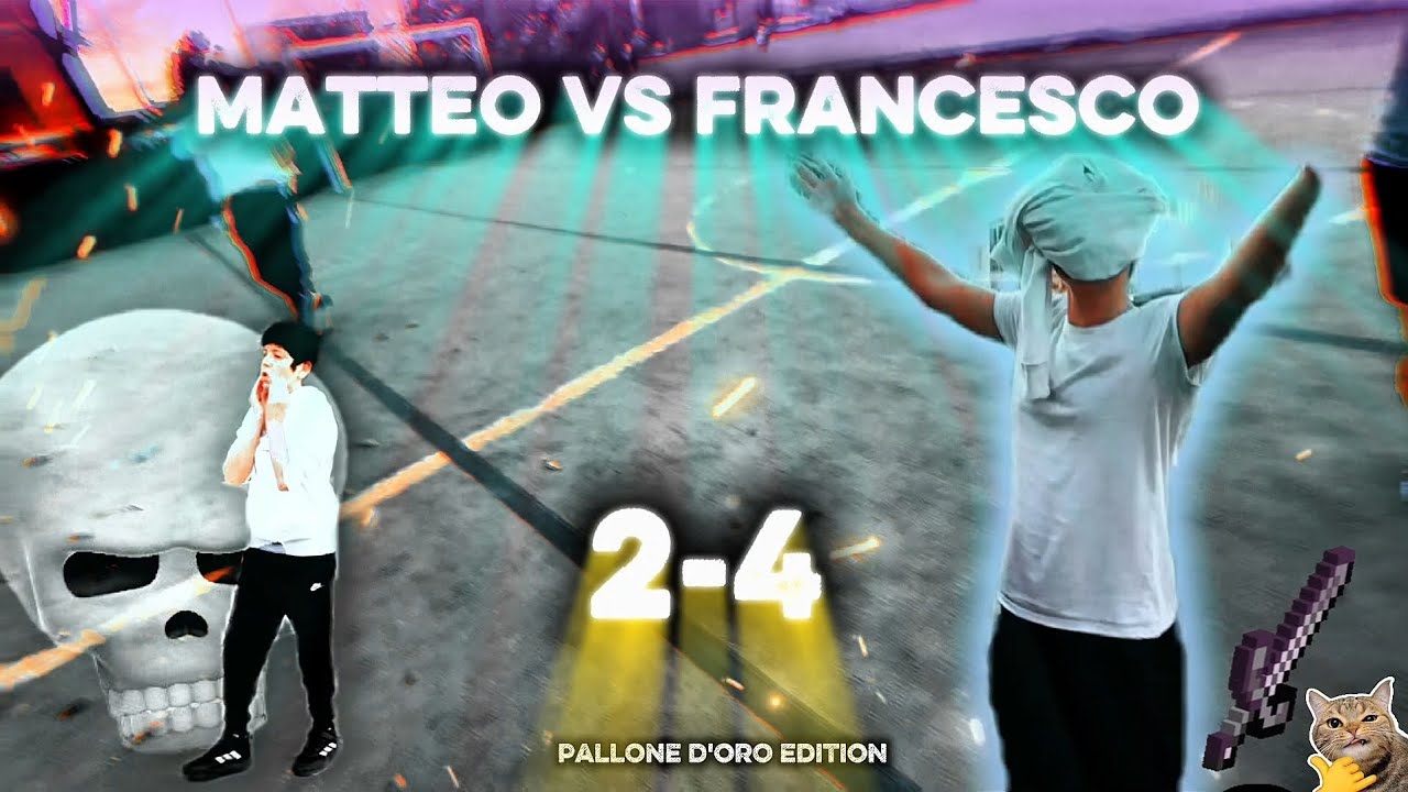 IL DERBY DEL PARCO È DI AMORMINO🔥 4-2 SU MATTEO 😵