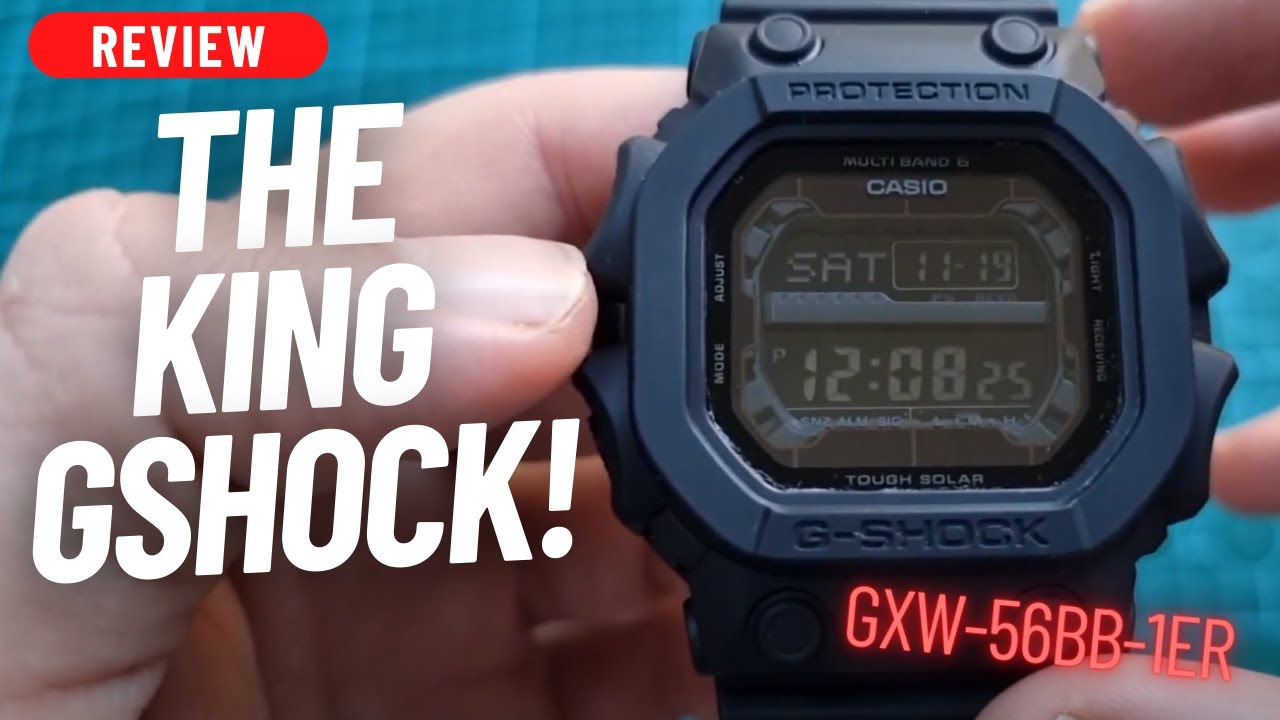 REVIEW: KING G GSHOCK GXW-56BB-1ER