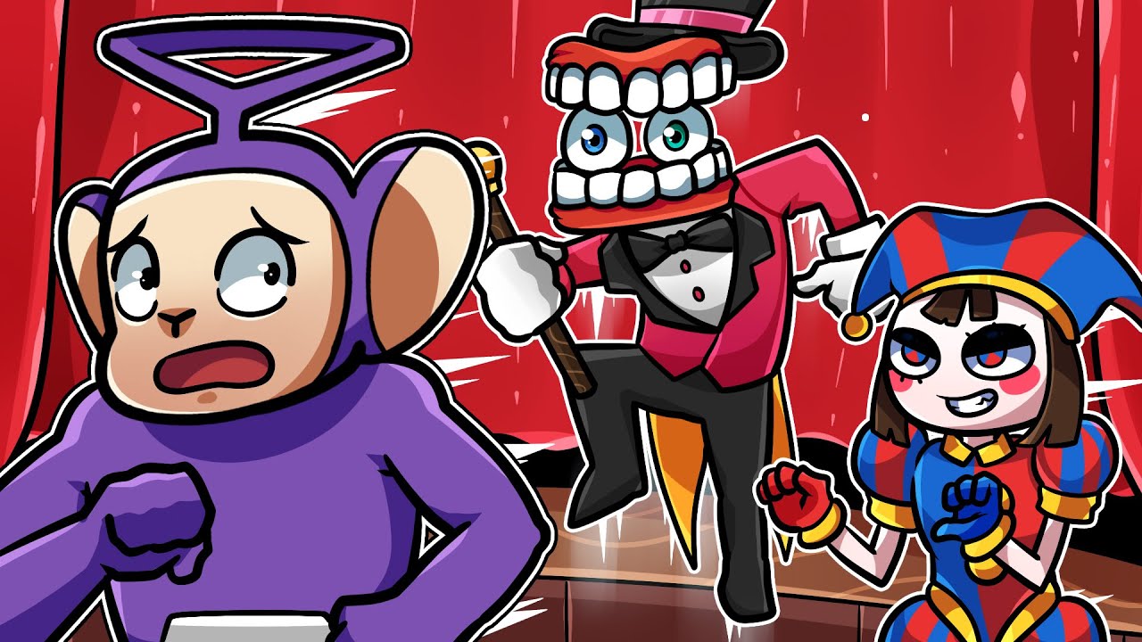 ESCAPE FROM DIGITAL CIRCUS! | Tinky Winky Plays: Roblox The Amazing Digital Circus