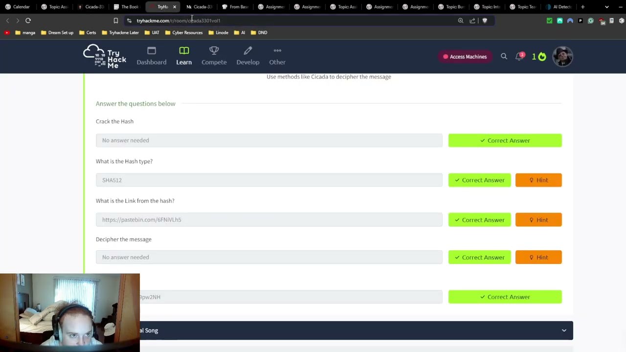 Cicada CTF Walkthrough | TryHackMe Investigative Challenge