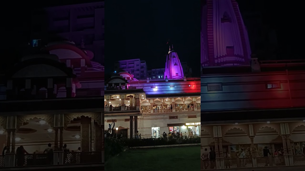 ISKCON Mandir Katraj || Iskcon temple pune #iskcon #pune #shorts