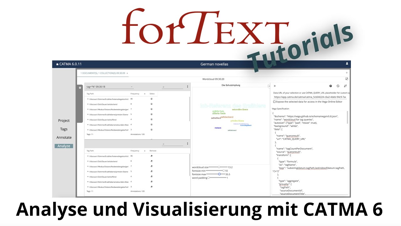 Tutorial: Analysieren und visualisieren mit CATMA