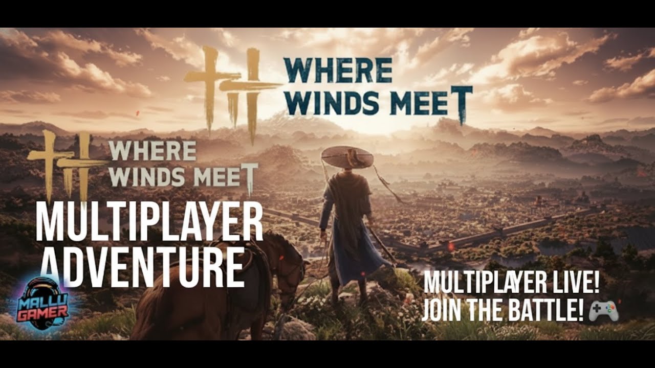 This Game is UNBELIEVABLE! 🤯(Where Winds Meet) | Multiplayer | Live with MALLU GAMER
