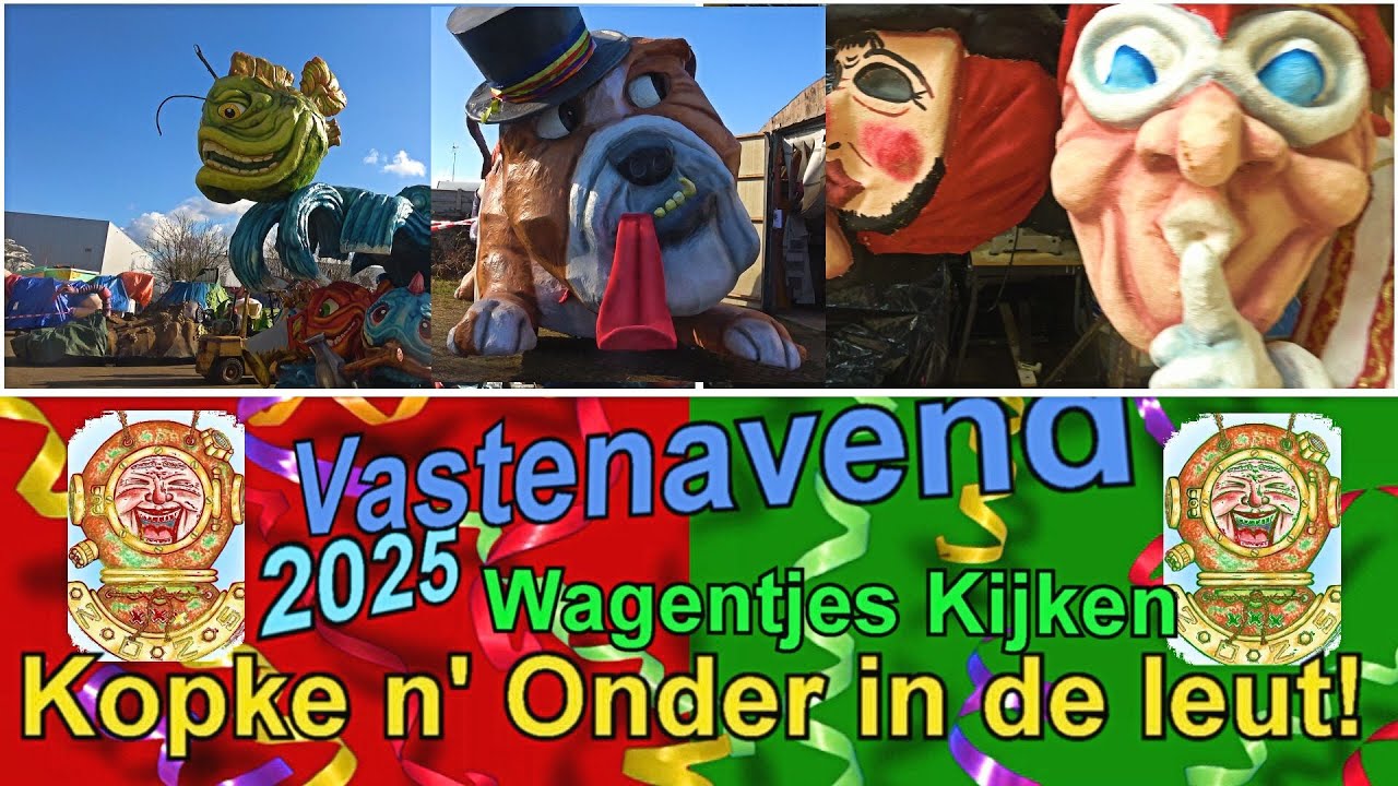 Vastenavend Wagentjes Kijken in Krabbegat 2025 ( Bergen Op Zoom #pascalboz