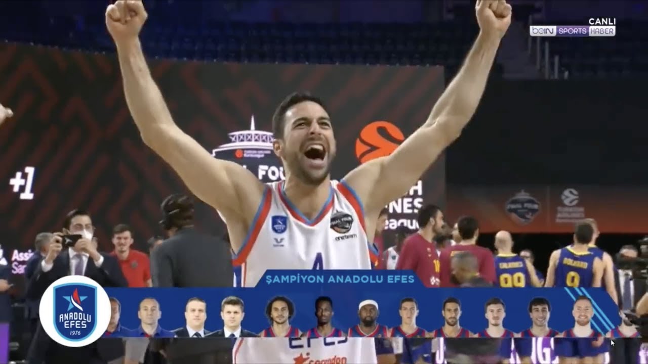 Anadolu Efes Şampiyonluk Hikayesi Euroleague Final Four Finali Barcelona Full #euroleague #champions