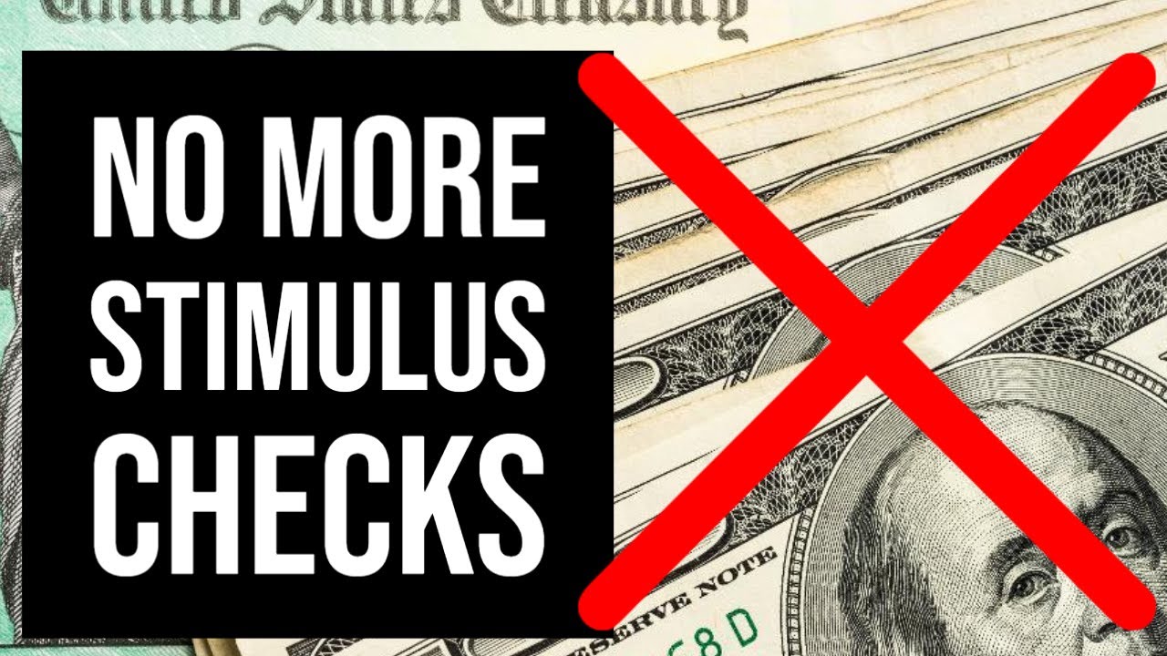STIMULUS CHECK UPDATE! - NO NEW STIMULUS WILL BE APPROVED!!!