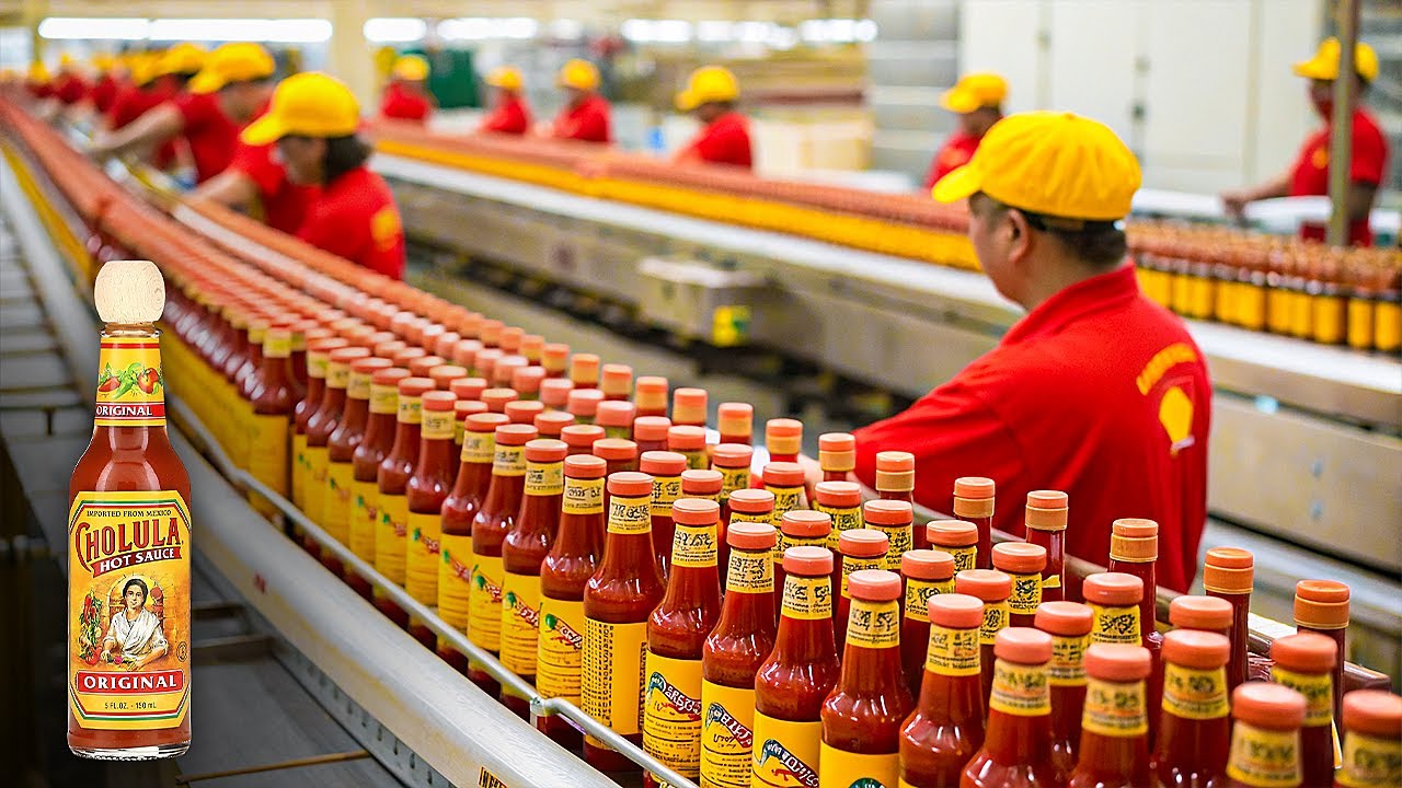 How Cholula Hot Sauce is Made | Made of What?