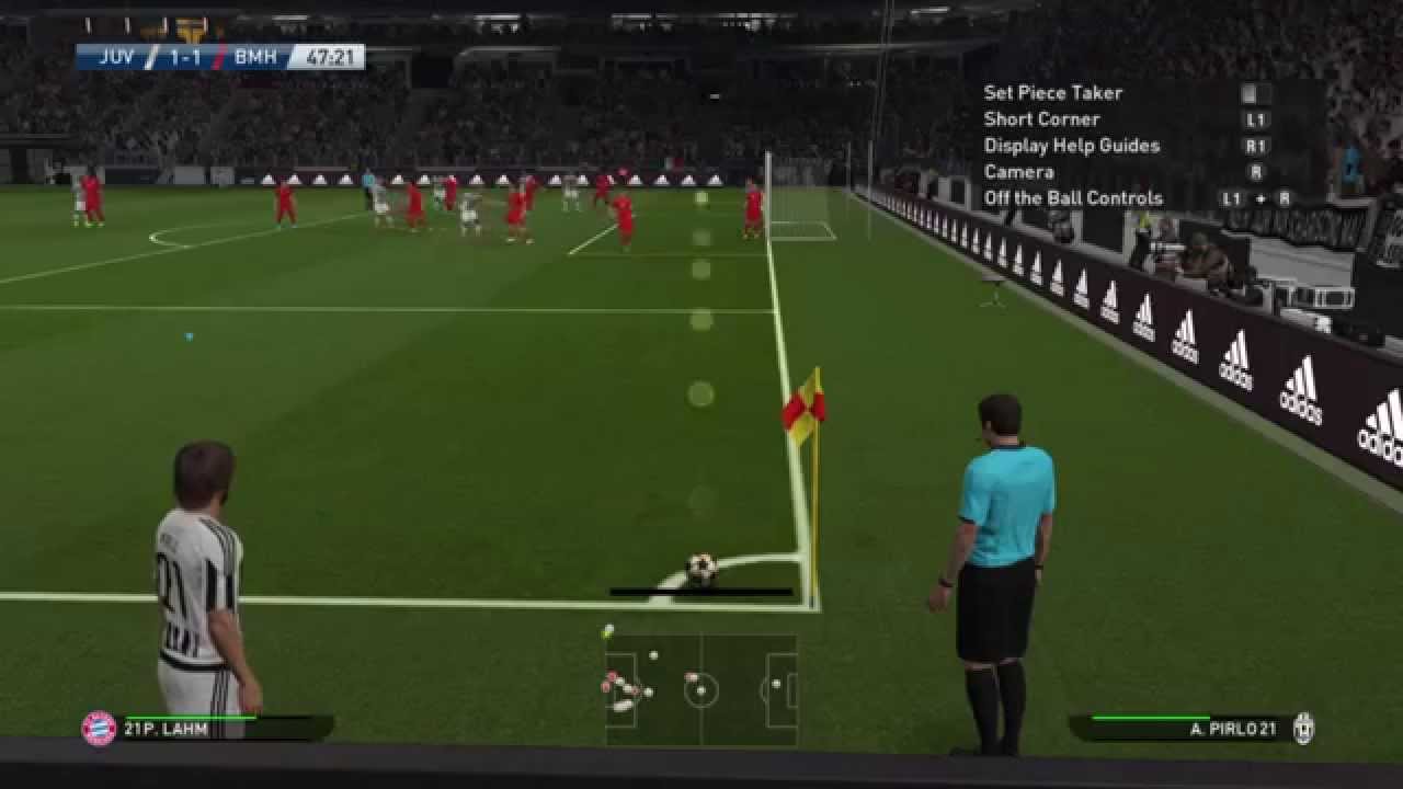 Pro Evolution Soccer 2016 gameplay - Juventus Vs Bayern