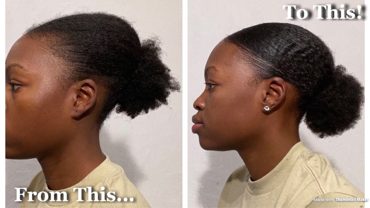 Air Force Hair Tutorial for Natural Hair + BMT Tips