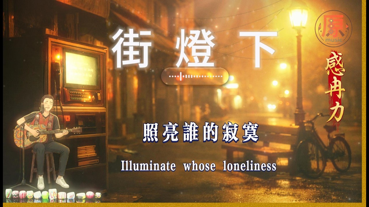 🎵街燈下｜投幣式卡拉OK的經典首部曲｜那些年我叔叔最愛唱的歌｜感冉力翻唱