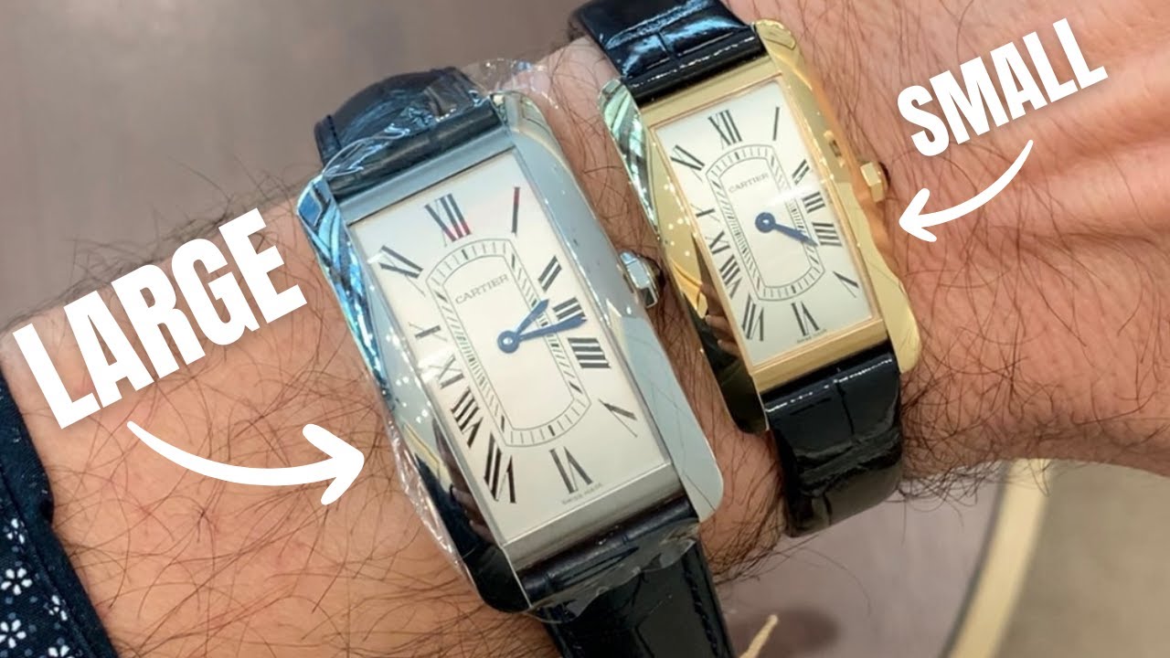 Cartier Tank Americaine Large vs Small: Which Watch Should YOU Choose?