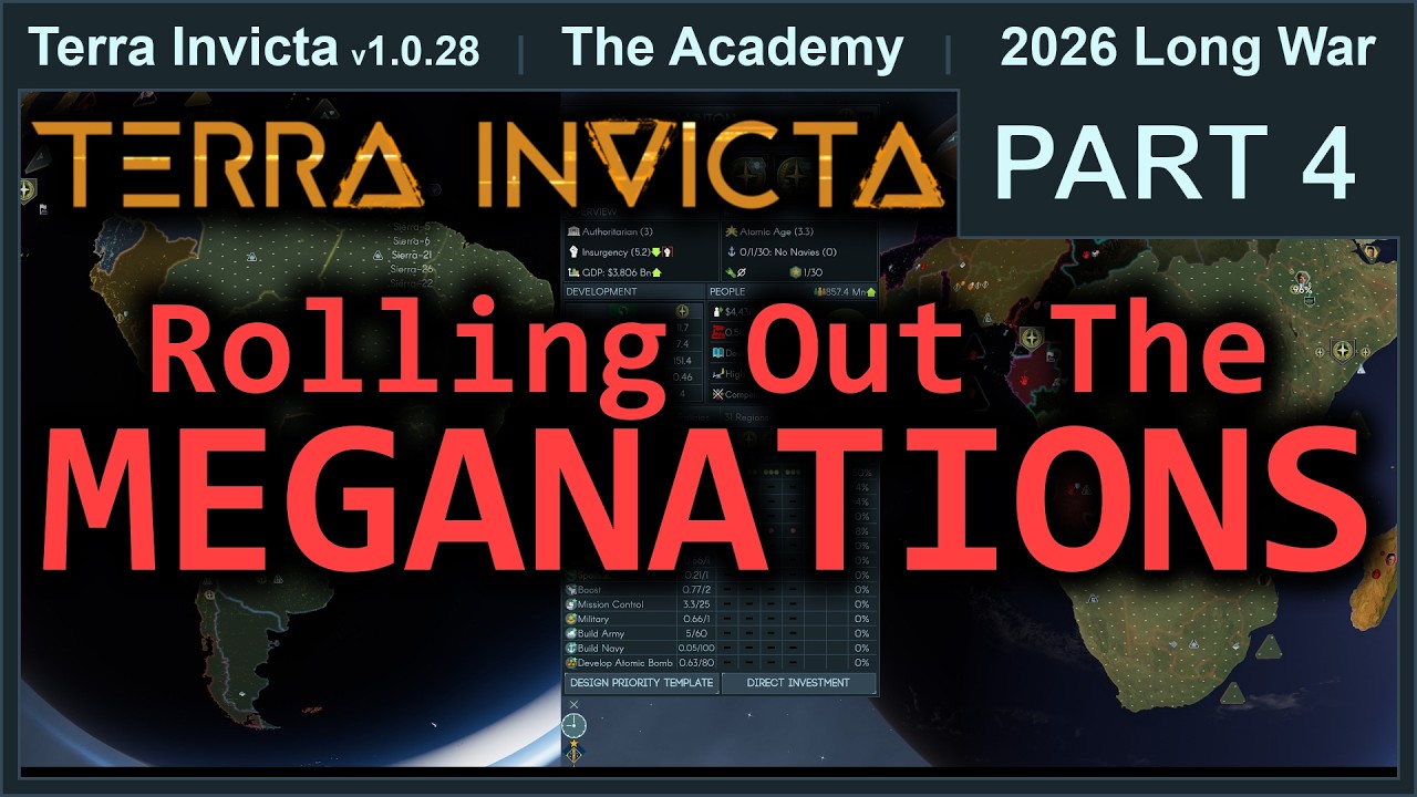 Terra Invicta Longplay - The Academy - Part 4 [v1.0.28]