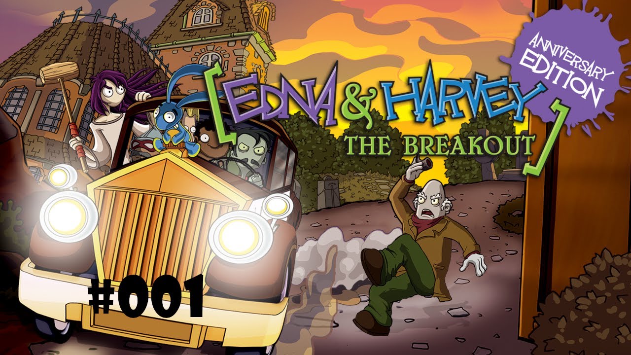 #001 - Edna & Harvey: The Breakout | Complete Gameplay Walkthrough - Full Game | No Commentary [4K]