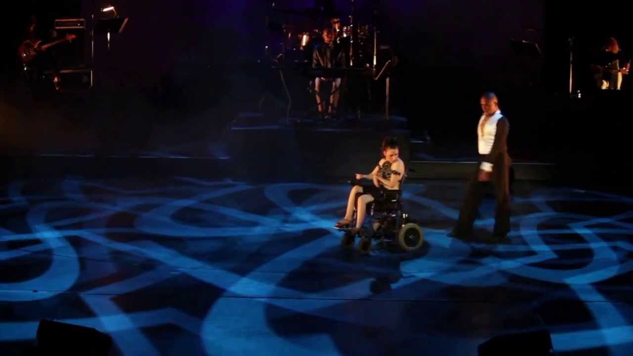 Michaela Mycroft Performs a Latin American Dance in Her Motorized Wheelchair