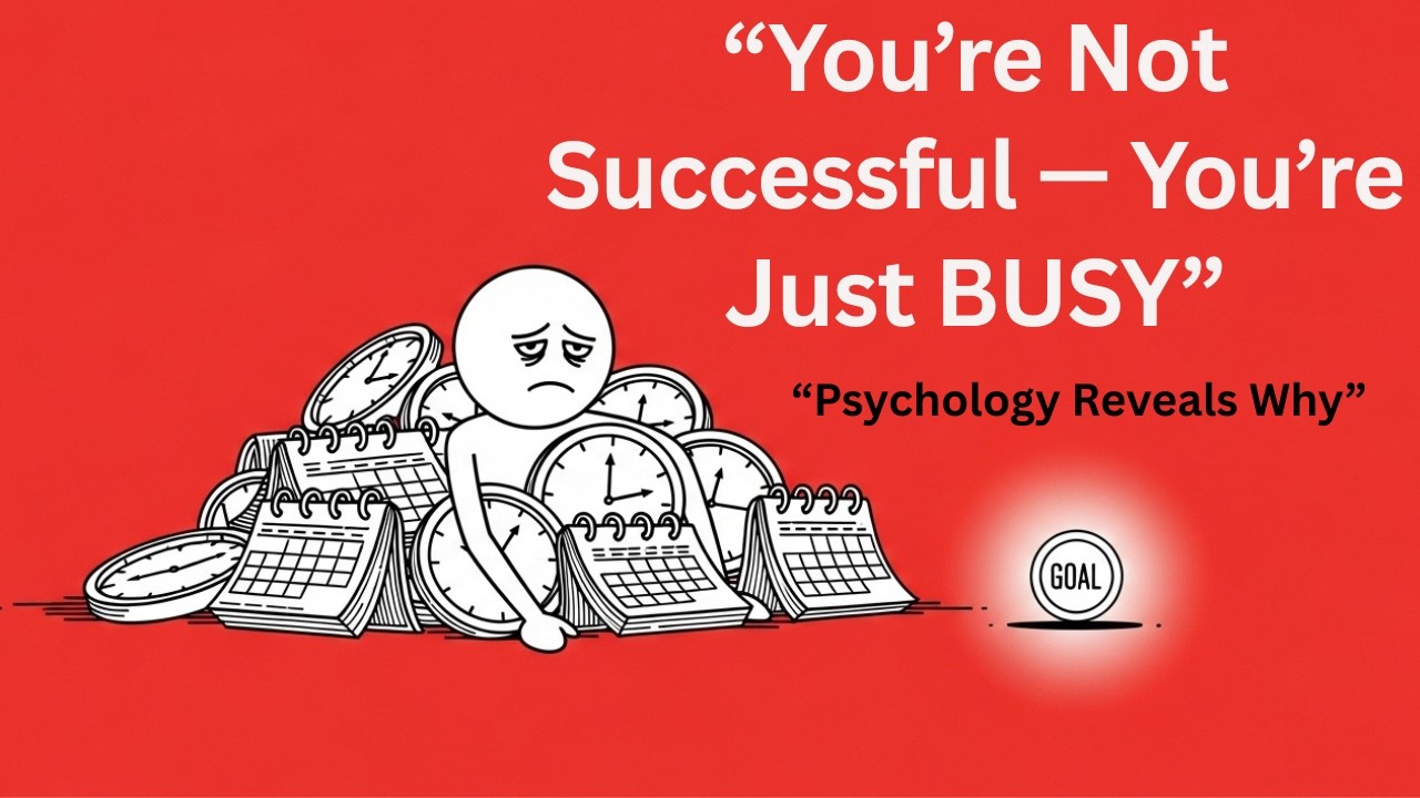 The Toxic Truth About Being Busy: Why It Feels Like Success But Destroys It