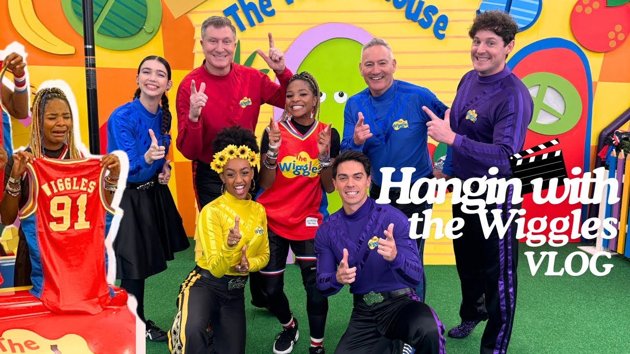 Behind the scenes: Hanging with The Wiggles vlog🎥