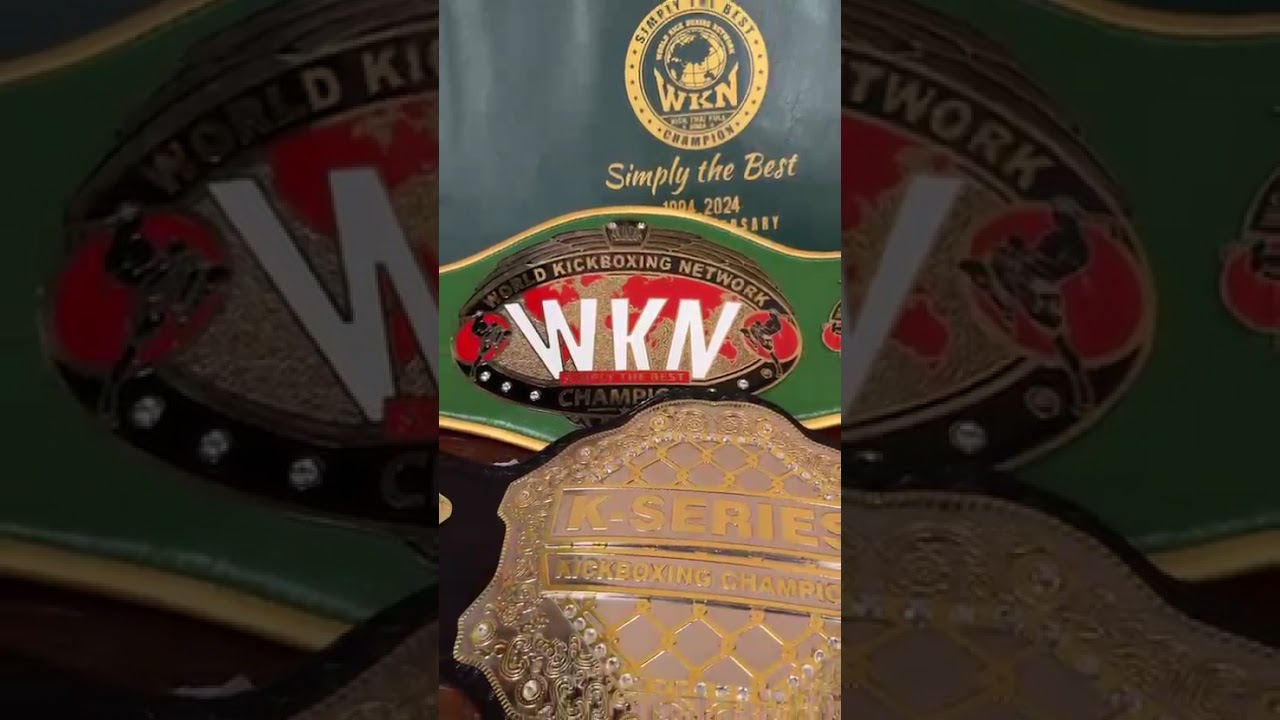 WKN World champion belt