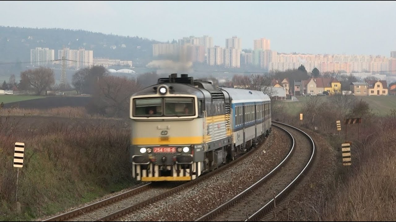 Vlaky Střelice dolní 14.12.2018