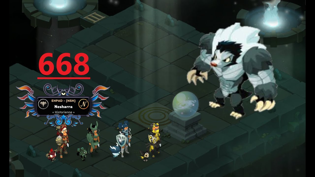 [ Dofus Unity Songe ] - Etage 668 run Terre Air road to 2k - Kolosso