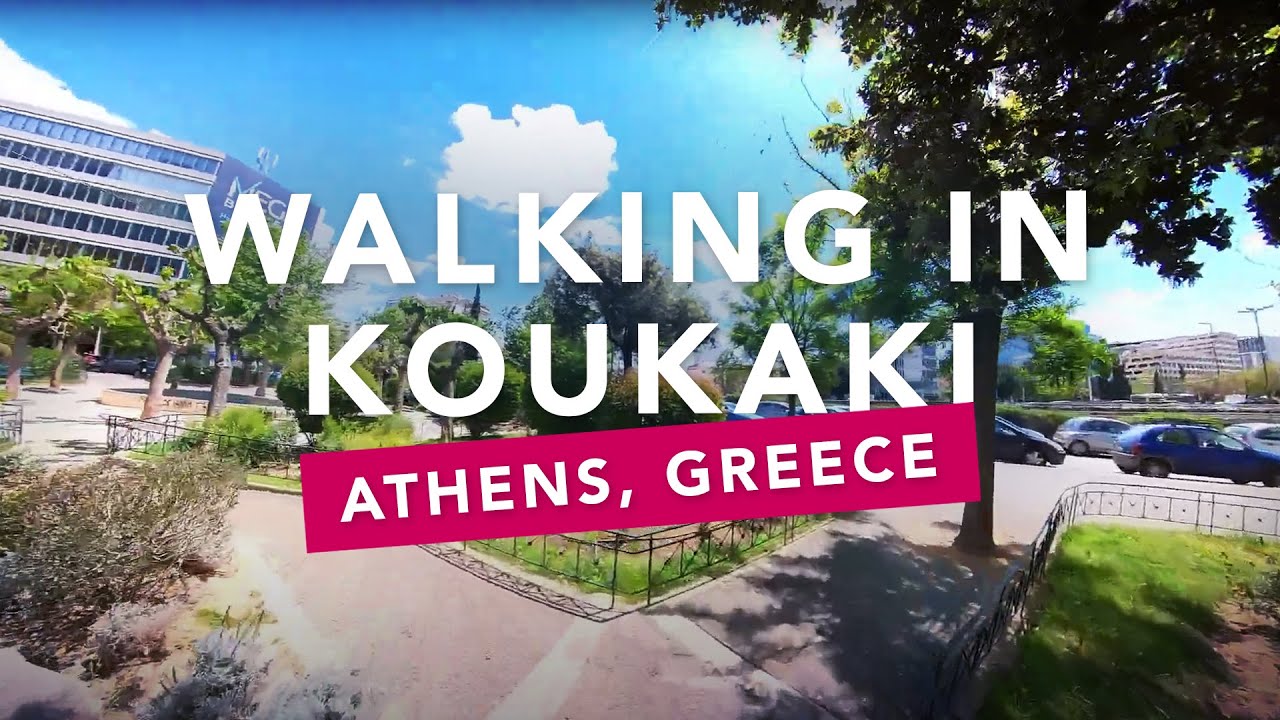 Walking in Koukaki neighbourhood, Athens GR