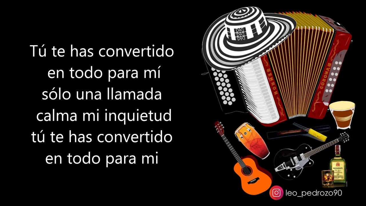 Cuando No Estas Tu, Diomedes Diaz - Letra