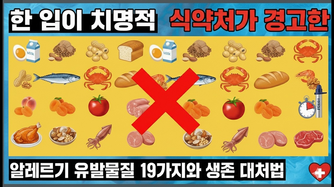 알레르기 작지만 치명적 꼭 알아야 할 유발물질과 대응법