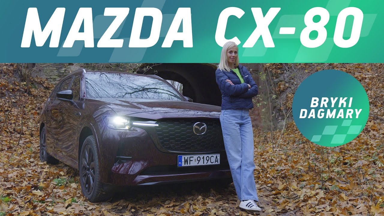 Mazda CX-80 sorry boys, diesel g&oacute;rą