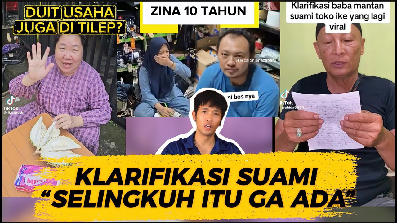 KLARIFIKASI SUAMI 1 BELA P3LAKOR? NONA IKE DUSEBUT FITNAH DAN MENGHAYAL⁉️