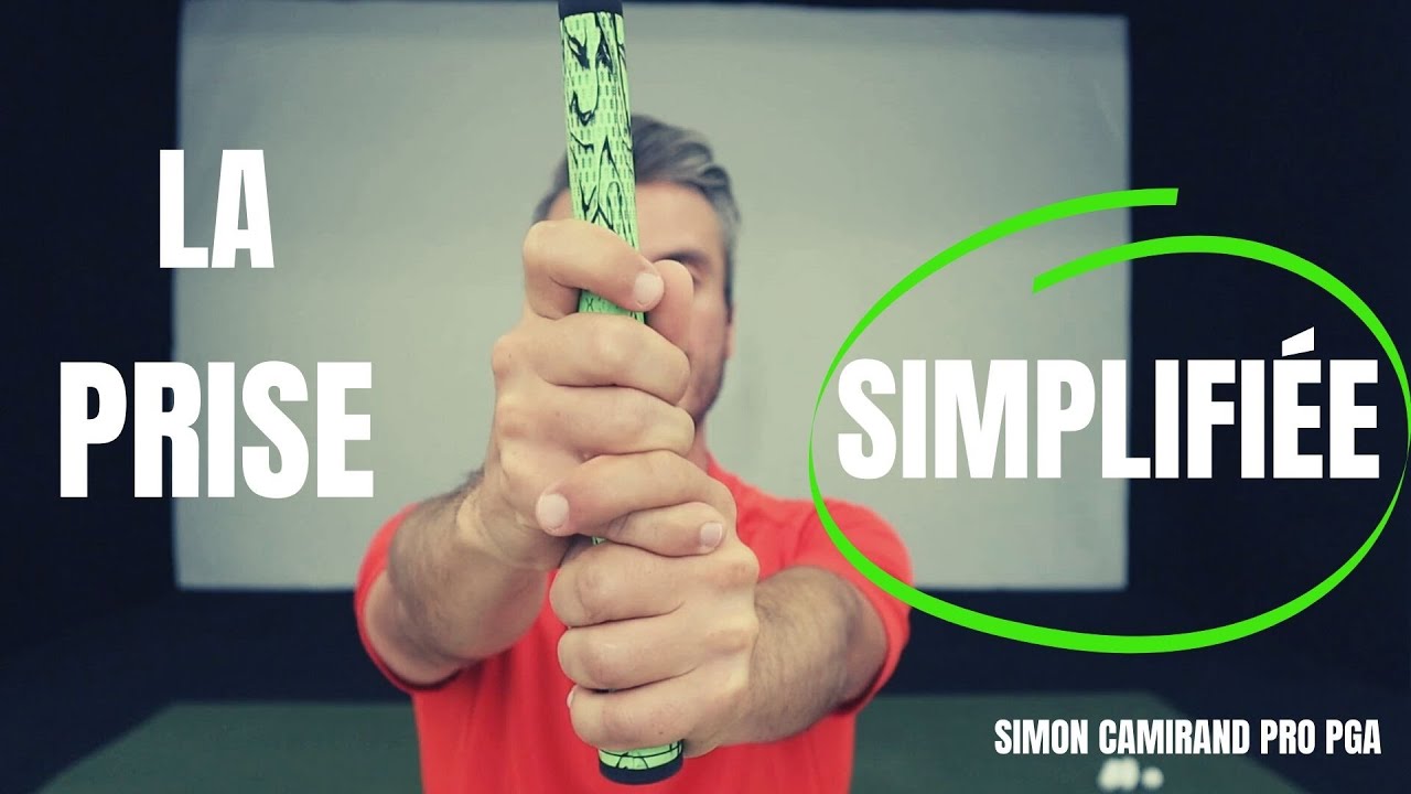 Comment placer les mains sur le club au golf! La prise au golf!