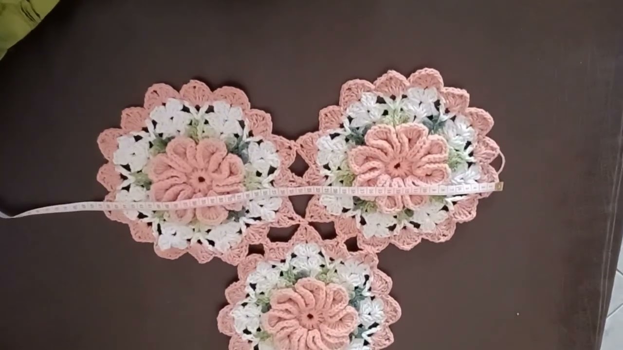 Trilho de mesa Penélope vídeo aula @Crochê Cirlei