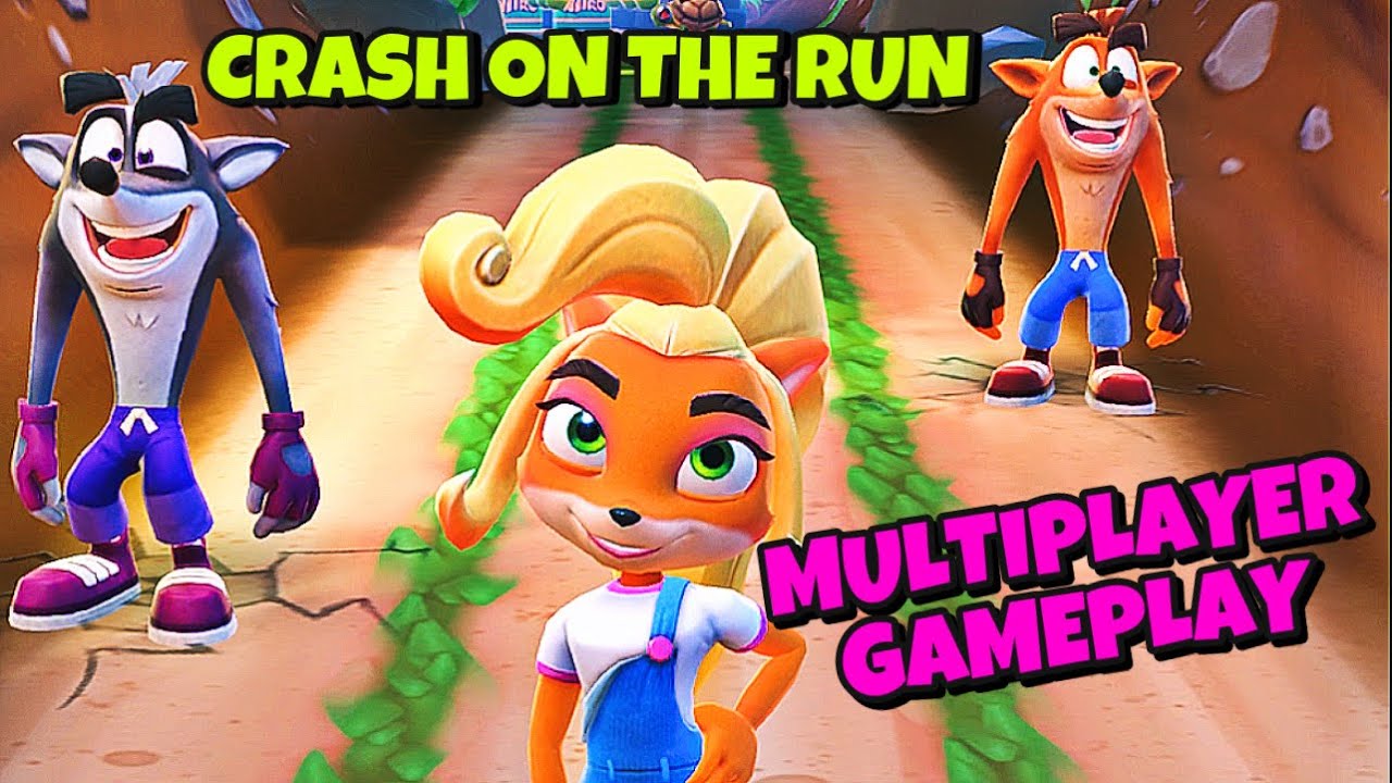 Crash On The Run Multiplayer / Coco Gameplay