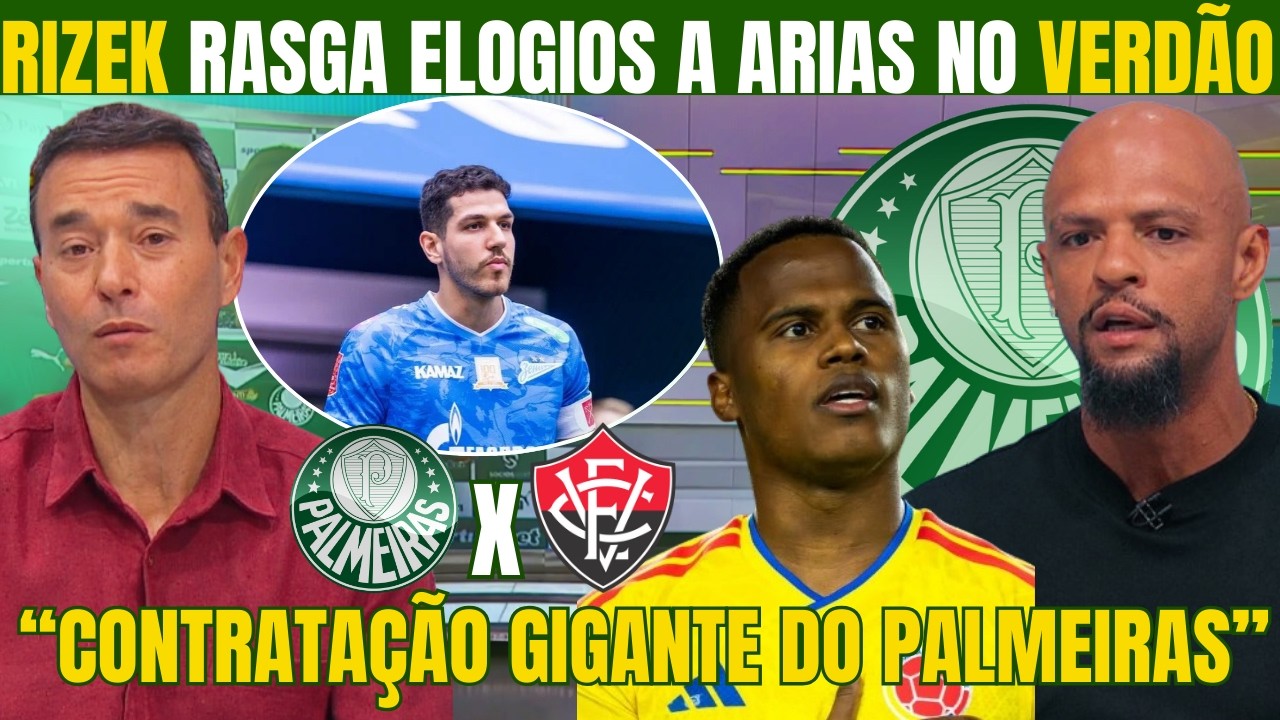 RIZEK E BANCADA FAZEM ÓTIMA ANÁLISE DA CONTRATAÇÃO DE ARIAS E NINO PELO PALMEIRAS! ELENCO FORTE!