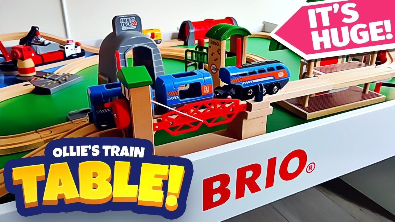 BRIO Train Table | Ollie's Adventures
