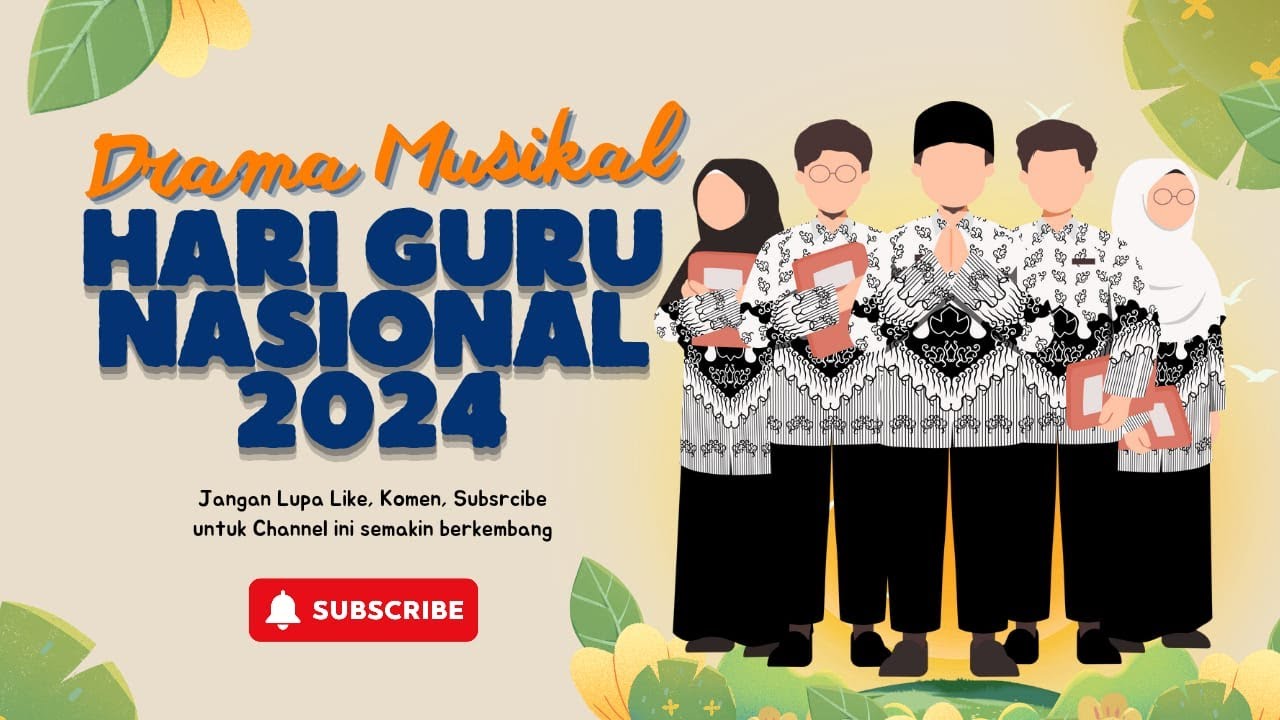 Drama Musikal Hari Guru Nasional 2024 - MI Ma'arif Pagerwojo