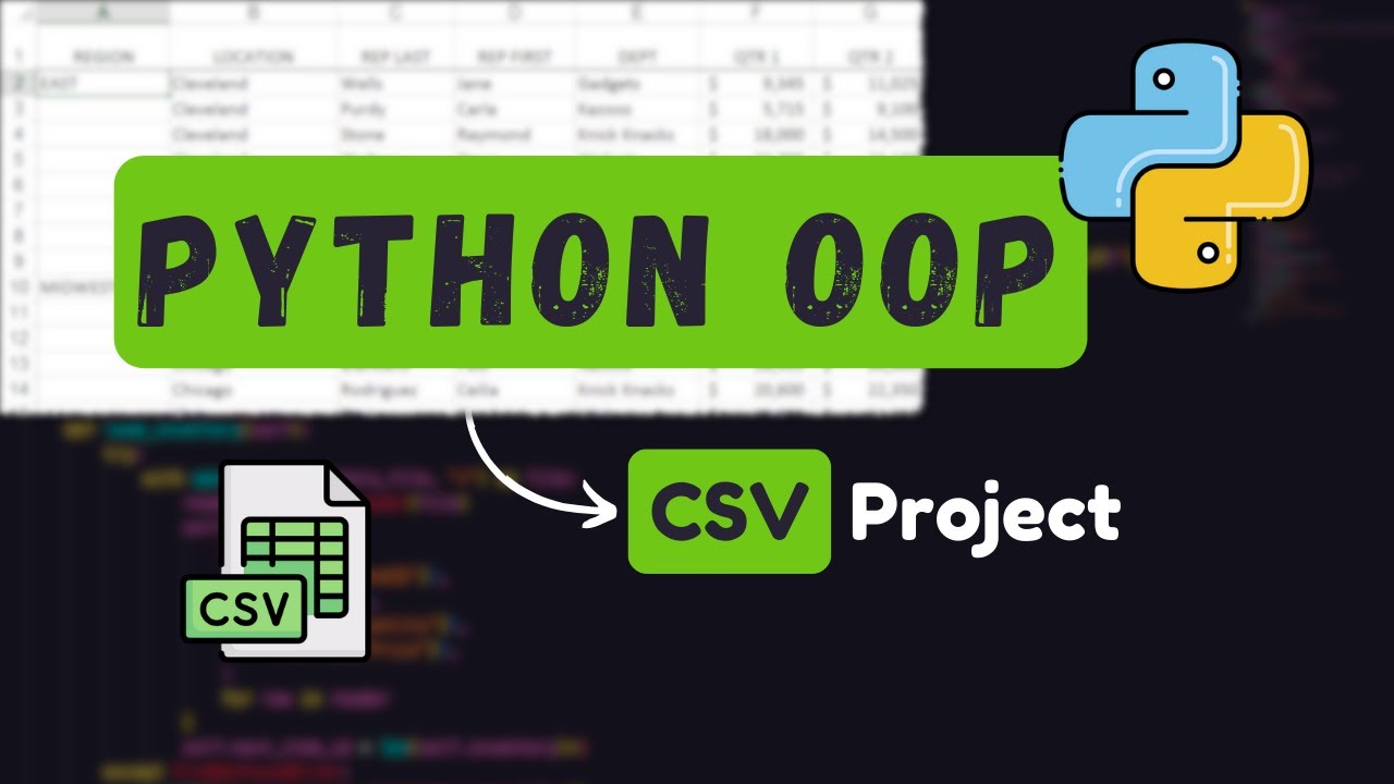 Использование CSV-файлов в Python: освоение ООП с помощью мини-проекта