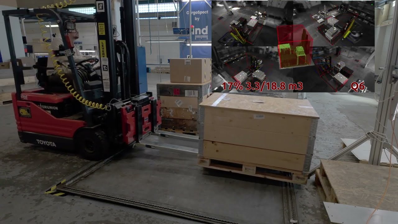 Loading an air pallet: CIND ContourCheck
