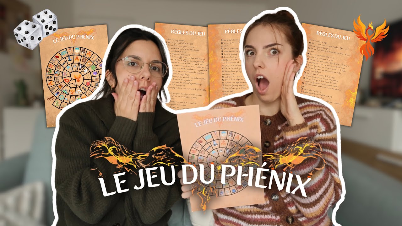 LE JEU DU PHÉNIX 🐦‍🔥CHALLENGE LIVRESQUE SFFF #lejeuduphénix