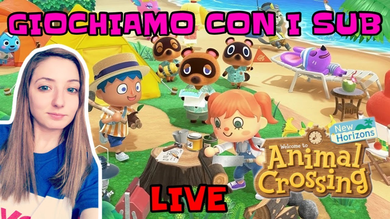 🔴 GIOCHIAMO INSIEME - ANIMAL CROSSING NEW HORIZONS