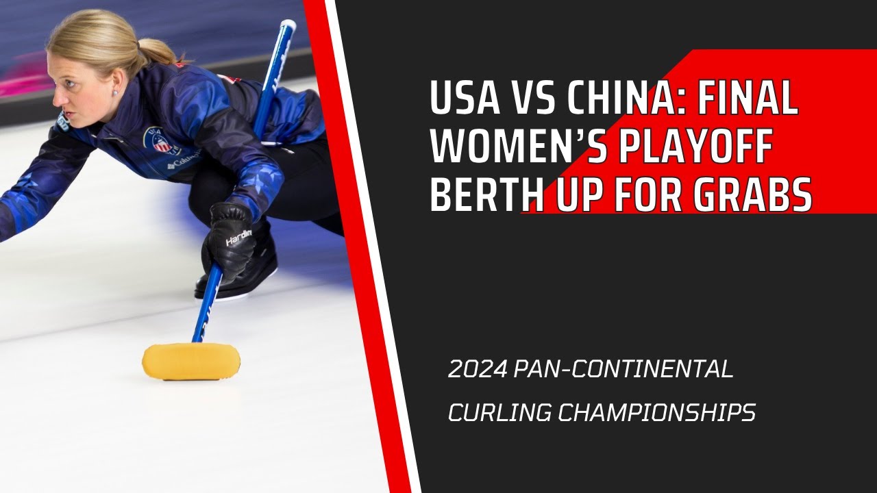 Панконтинентальный чемпионат по керлингу 2024 года: США против Китая за финальное место в плей-офф!