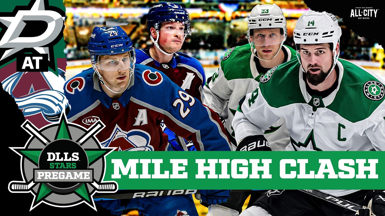 Stars & Avalanche Set For Heavyweight Divisional Clash In Denver Tonight  – Game 68