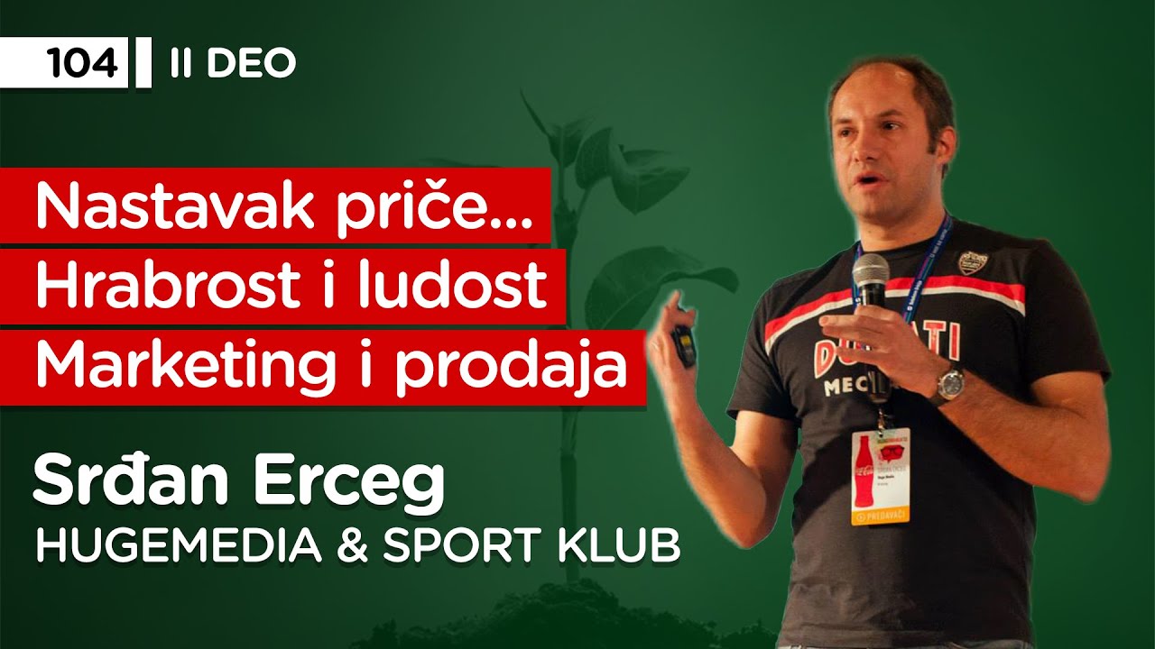 Srđan Erceg, sportski komentator, Sport Klub, marketar, HUGE Media - Pojačalo podcast EP 104