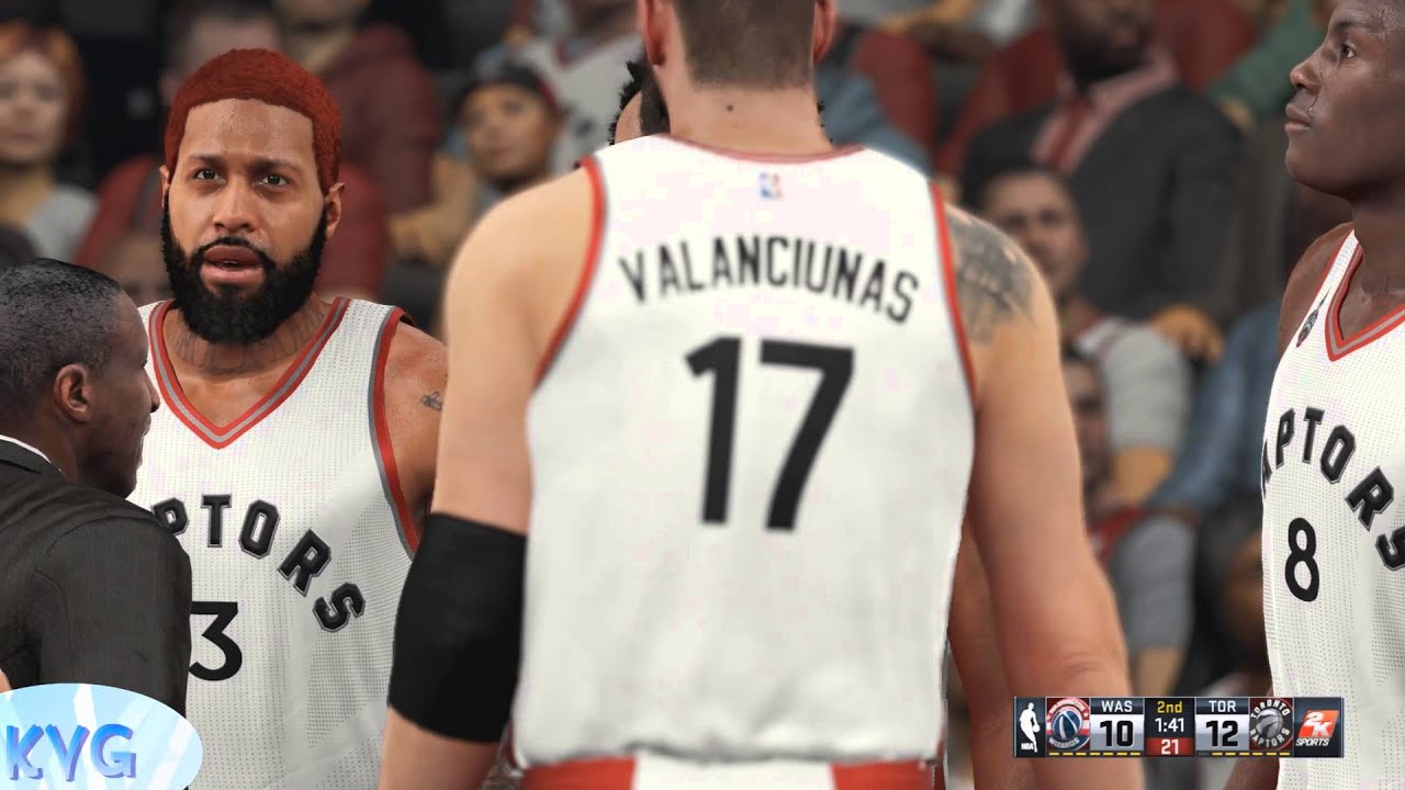 NBA 2K16 - Washington Wizards vs Toronto Raptors Gameplay (PC HD) [1080p60FPS]