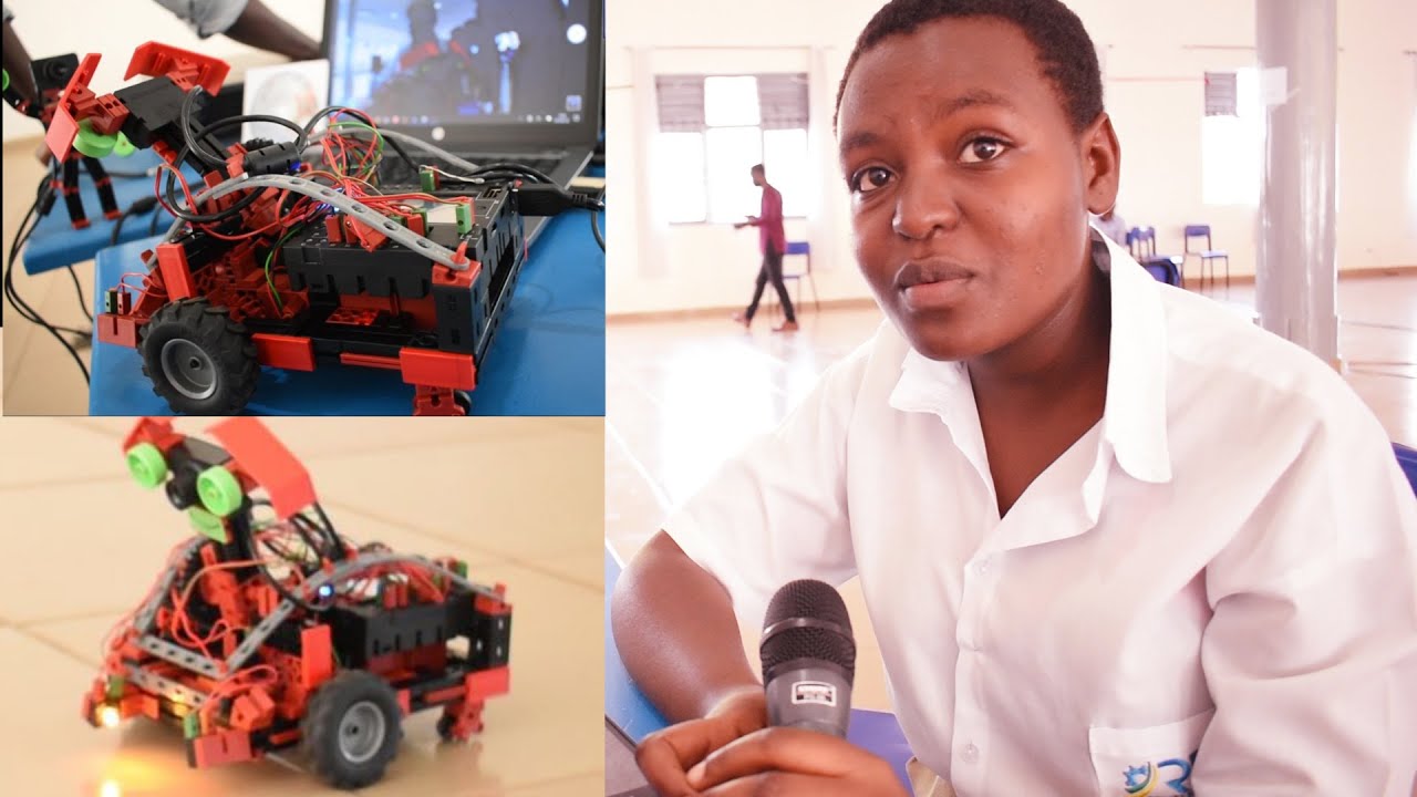 Abanyeshuri bo muri IPRC Kigali bakoze IROBO ‘Robot’  Ushobora gutuma kukunekera ikakuzanira amakuru