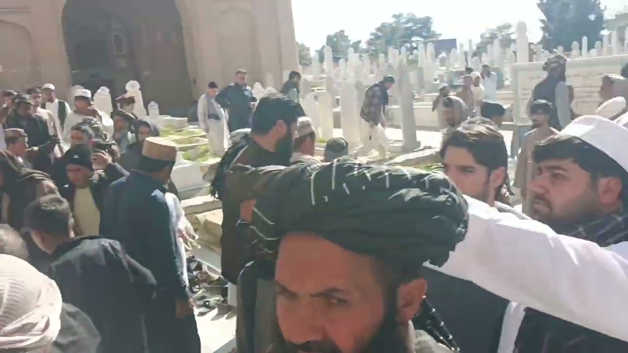 محل شهادت و مقبره شهید مولانا مجیب الرحمن انصاری #هرات