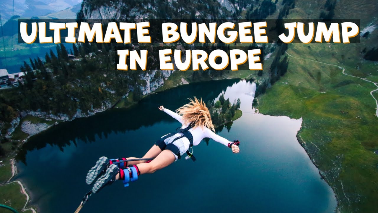 MOST BEAUTIFUL BUNGEE JUMP IN EUROPE (400ft. free fall) EP. 27