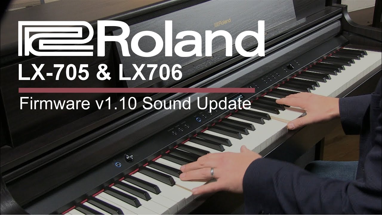 Roland LX705 & LX706 Digital Piano Sound Examples - RICH Speaker Setting